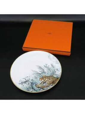 Hermes Red Road Sketch Dinner Plate